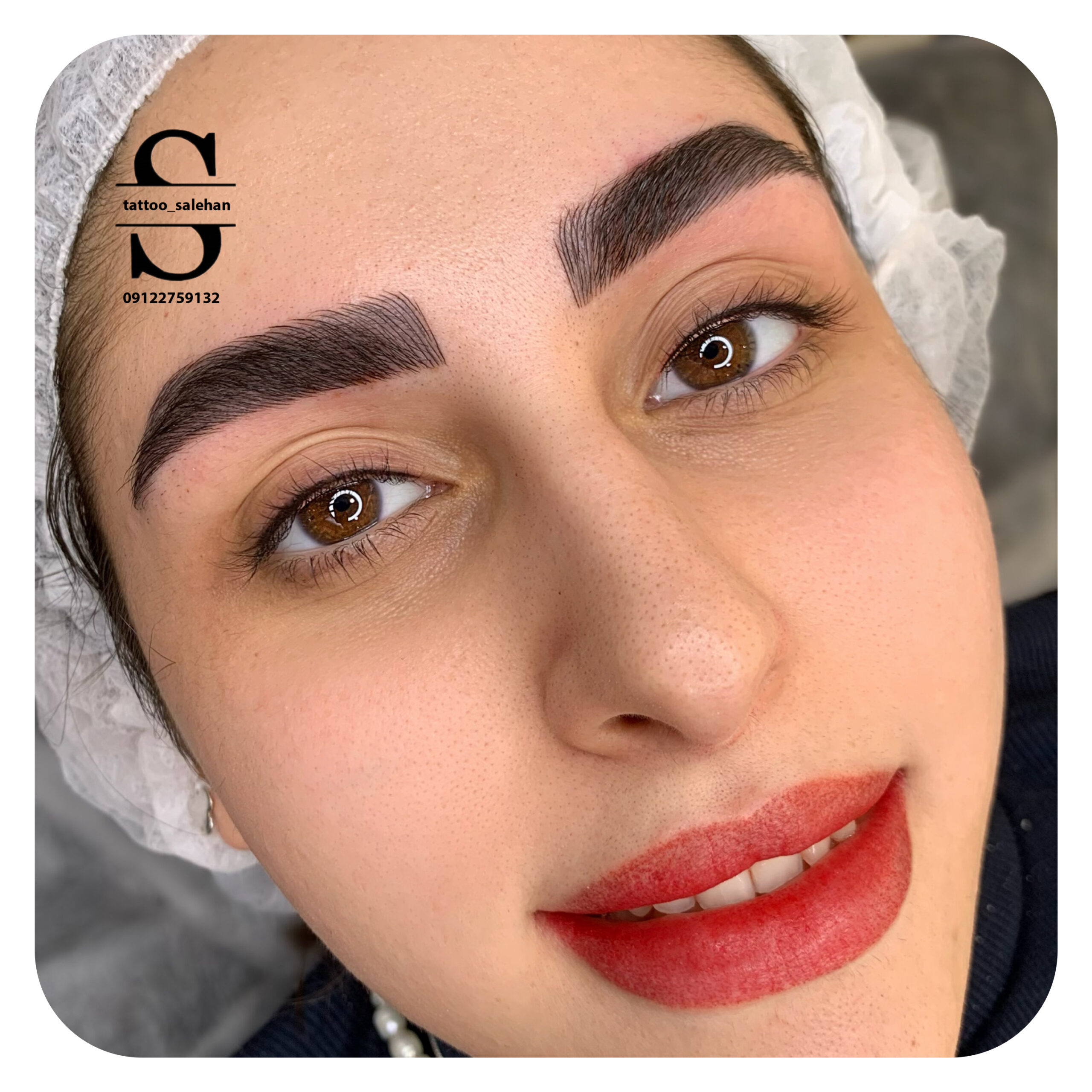 میکرو ابرو و شید لب نچرال